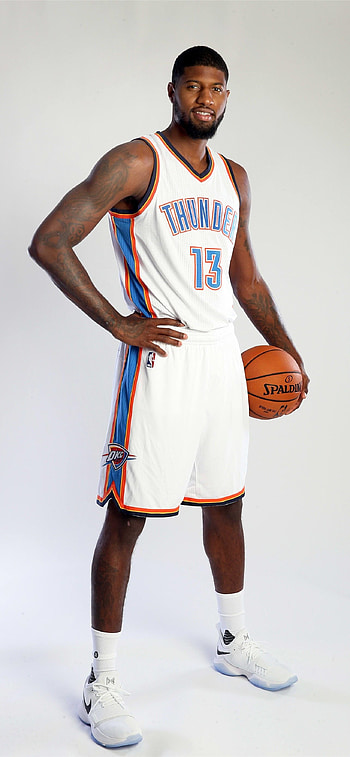 Paul George, OKC Thunder , High-definition visuals, Fan pride HD phone wallpaper