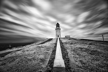 Nature, Building, Road, Bw, Chb, Lighthouse HD wallpaper