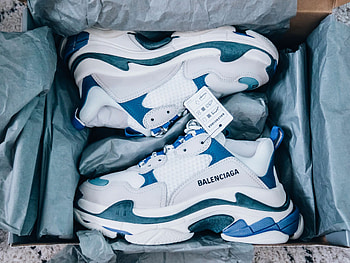 Balenciaga, Triple S sneakers, Fashion brand, Street style HD wallpaper