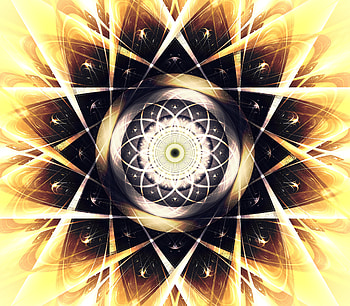 Abstract, Circles, Beams, Rays, Pattern, Fractal, Glow HD wallpaper