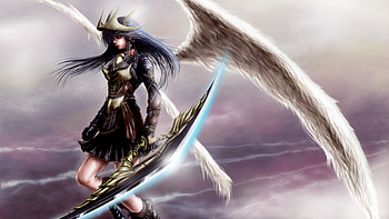Fantasy - Angel Warrior HD wallpaper