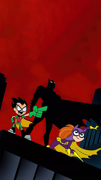 Batman, Robin, Batgirl adventures HD phone wallpaper