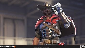 Overwatch 2 Cassidy - Dynamic Hero Backgrounds, video game, Overwatch 2 HD wallpaper