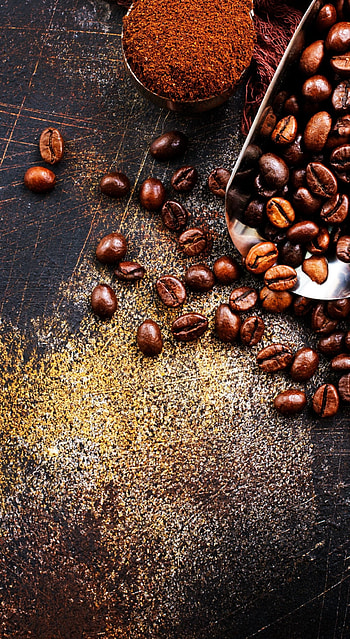 Coffee galaxy , Coffee beans HD phone wallpaper