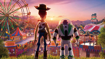 Woody and Buzz Lightyear on Toy Story 4 HD wallpaper