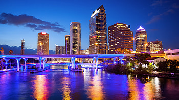 Tampa Skyline, Lag in job growth HD wallpaper