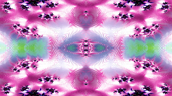 Trippy Psychedelic Fractal, trippy, psychedelic, aesthetic, Abstract, fractal HD wallpaper