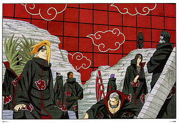 Naruto Akatsuki Anime Masterpiece, Anime, Naruto HD wallpaper