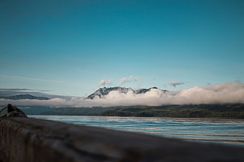 Nature, Mountains, Sea, Clouds HD wallpaper