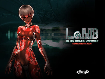 ANIMAX LAMB, hot girl, cg, fantasy, android, cool, girl HD wallpaper