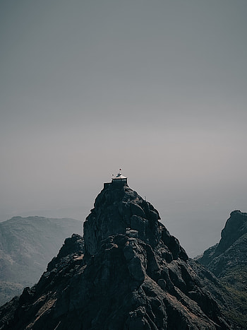 Girnar, cloud, sky HD phone wallpaper