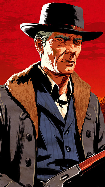 Hosea, Red Dead Redemption HD phone wallpaper