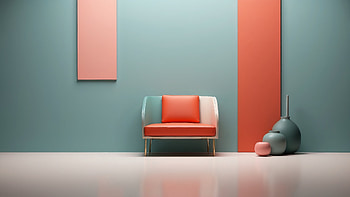 Modern Minimalist Living Room: Interior Design with Stylish Color Palette, interior design, color palette, living room HD wallpaper