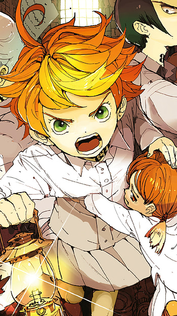 The Promised Neverland , Norman, Emma, Ray, Emotional journey HD phone wallpaper