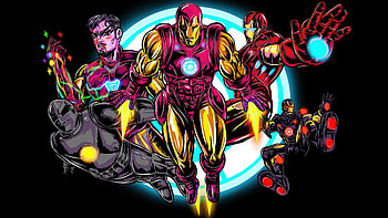 Iron Man Comic Artwork , iron-man, superheroes, artwork, artist, deviantart HD wallpaper