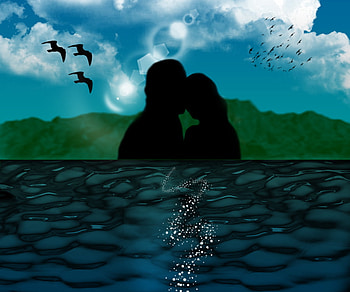 You And Me Forever, life, love, comfort, heart, forever HD wallpaper