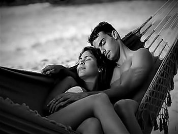 romance, relax, love, black and white HD wallpaper
