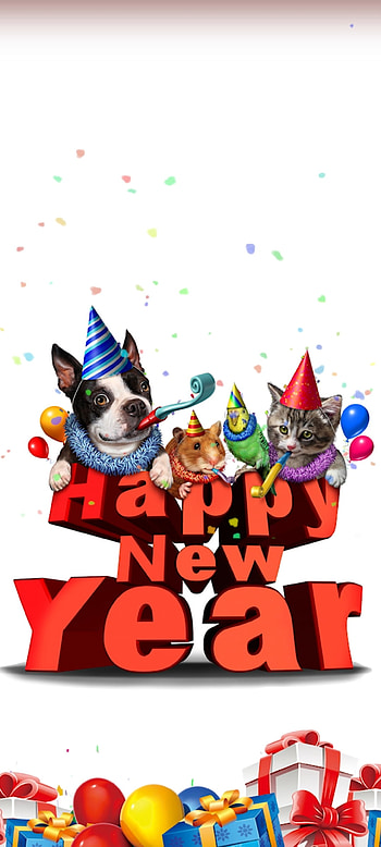 Happy NewYear 2022, costume hat, fictional character, festival, animal HD phone wallpaper
