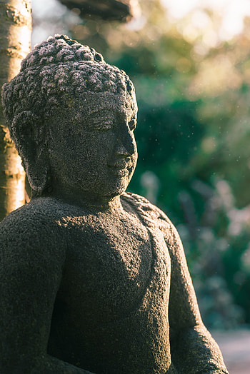 Buddha, Miscellanea, Miscellaneous, Stone, Statue, Buddhism, Sculpture HD phone wallpaper