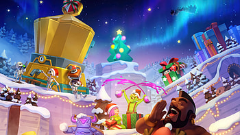 Hog Rider's Holiday Heist — Clash of Clans, Video Game, Christmas Gaming HD wallpaper