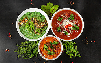 Soup, food, eat, graphy HD wallpaper