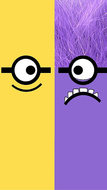 Despicable Me yellow and purple minion 6 plus for 2014 Halloween HD phone wallpaper