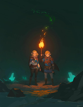 Breath of the Wild 2, Botw2 live , Stunning visual effects, Dynamic wild landscapes HD phone wallpaper
