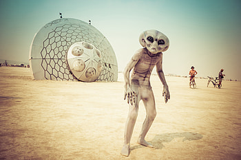 Art, Usa, United States, Nevada, Burning Man, Black Rock HD wallpaper