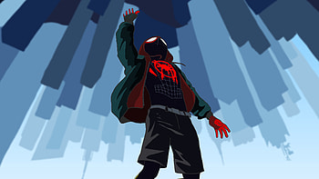 Spiderman Man Verse , spiderman-into-the-spider-verse, spiderman, superheroes, artwork, artist, digital-art, behance HD wallpaper