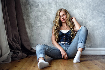 Unknown Model, babe, lady, model, blonde, woman HD wallpaper