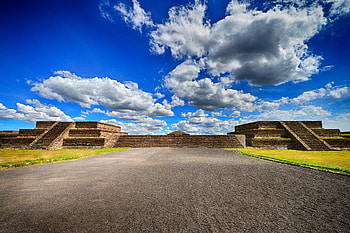 Teotihuacan cities, Mexico sky, Travel adventures, Cloud formations HD wallpaper