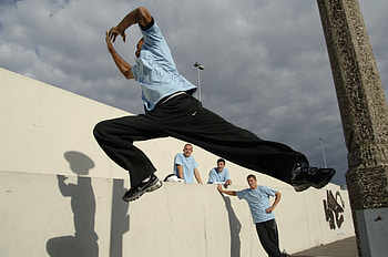 Velodrom Berlin, Parkour HD wallpaper