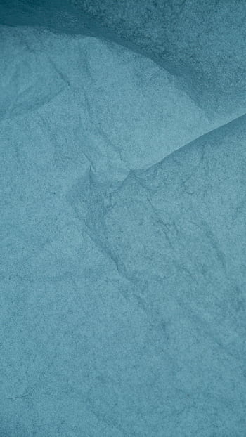 Crinkled blue paper texture suitable for backgrounds, design, and art projects. HD phone wallpaper