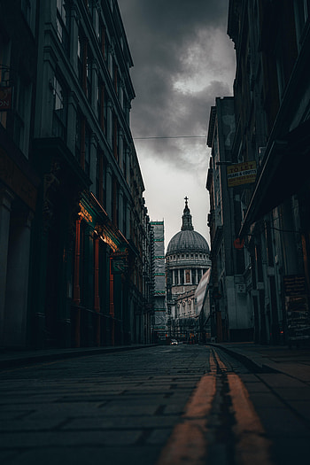 Cities, Architecture, City, Building, Old, Street HD phone wallpaper