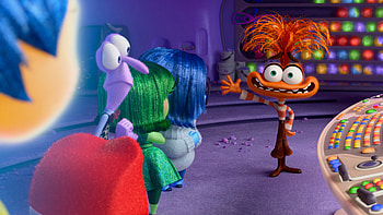 Inside Out 2: Anxiety in, movie, Inside Out 2, Anxiety (Inside Out) HD wallpaper
