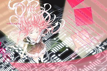 Megurine Luka, glow, awesome, uniform, artistic, nice, digital, cg, white, art, girl, singer, pink hair, anime girl, anime, pretty, light, megurine, computer, virtual, luka, black, song, chip, cute, vocaloid, beauty, music, vocaloids, thighhighs, program, skirt, beautiful, diva, pink, cool, idol HD wallpaper