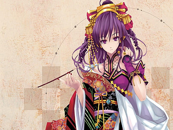 hime, other, girls, anime HD wallpaper
