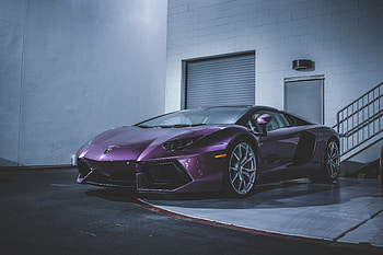 Sports, Lamborghini, Violet, Cars, Sports Car, Purple HD wallpaper