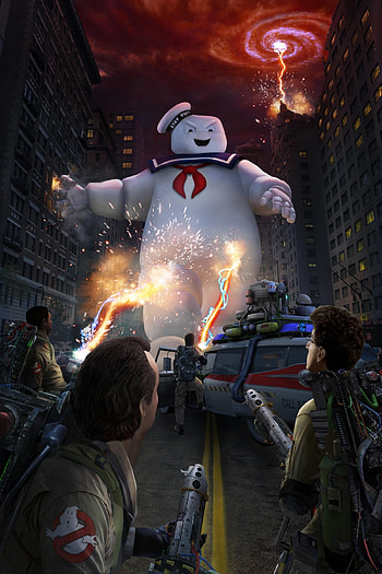 Stay puft marshmallow man, Screenshots giant bomb HD phone wallpaper