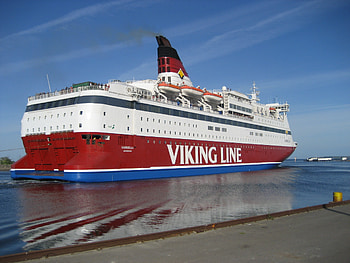 Cruise ferry travel, Oceanic transportation, Leisurely journeys, Tranquil waters HD wallpaper