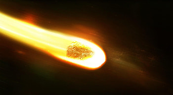 Universe, Speed, Destruction, Meteorite HD wallpaper