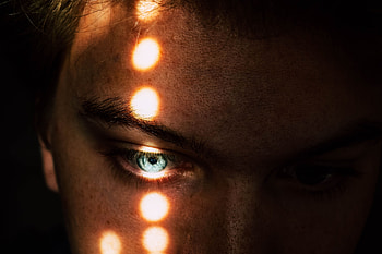 Shine, Light, Miscellanea, Miscellaneous, Eye, Ray, Eyebrows HD wallpaper
