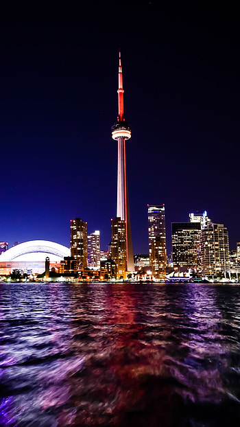 Canada travels, Toronto adventures, Urban skyline, Cultural hub HD phone wallpaper