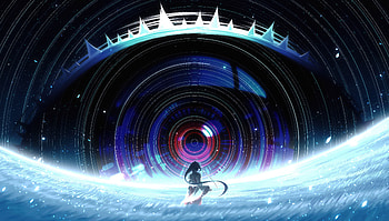 Dont Look Away, artist, artwork, digital-art, pixiv HD wallpaper