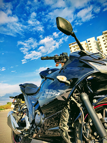 Suzuki Gixxer SF 150, cloud, sky, sports, bike HD phone wallpaper