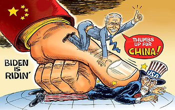 China Biden, biden, china, covid, traitor HD wallpaper