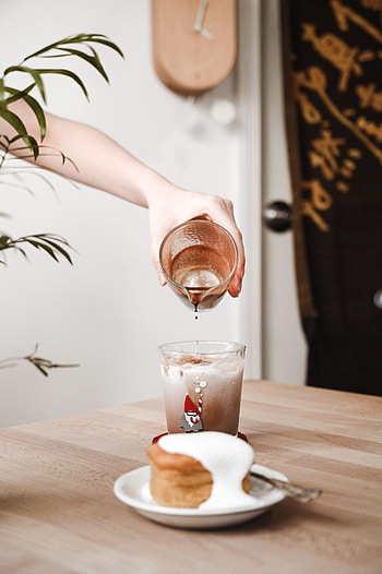 Food, Coffee, Hand, Cake, Glass, Drink, Beverage HD phone wallpaper
