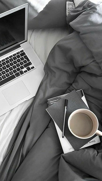 Laptop Aesthetic, Work From Home HD phone wallpaper