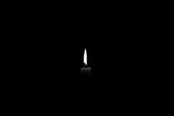 Flame, Bw, Chb, Candle HD wallpaper