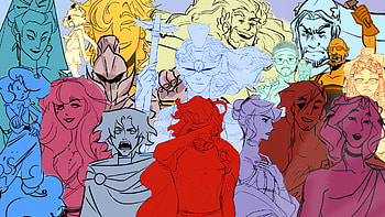 Characters from EPIC, mythology, Zeus HD wallpaper